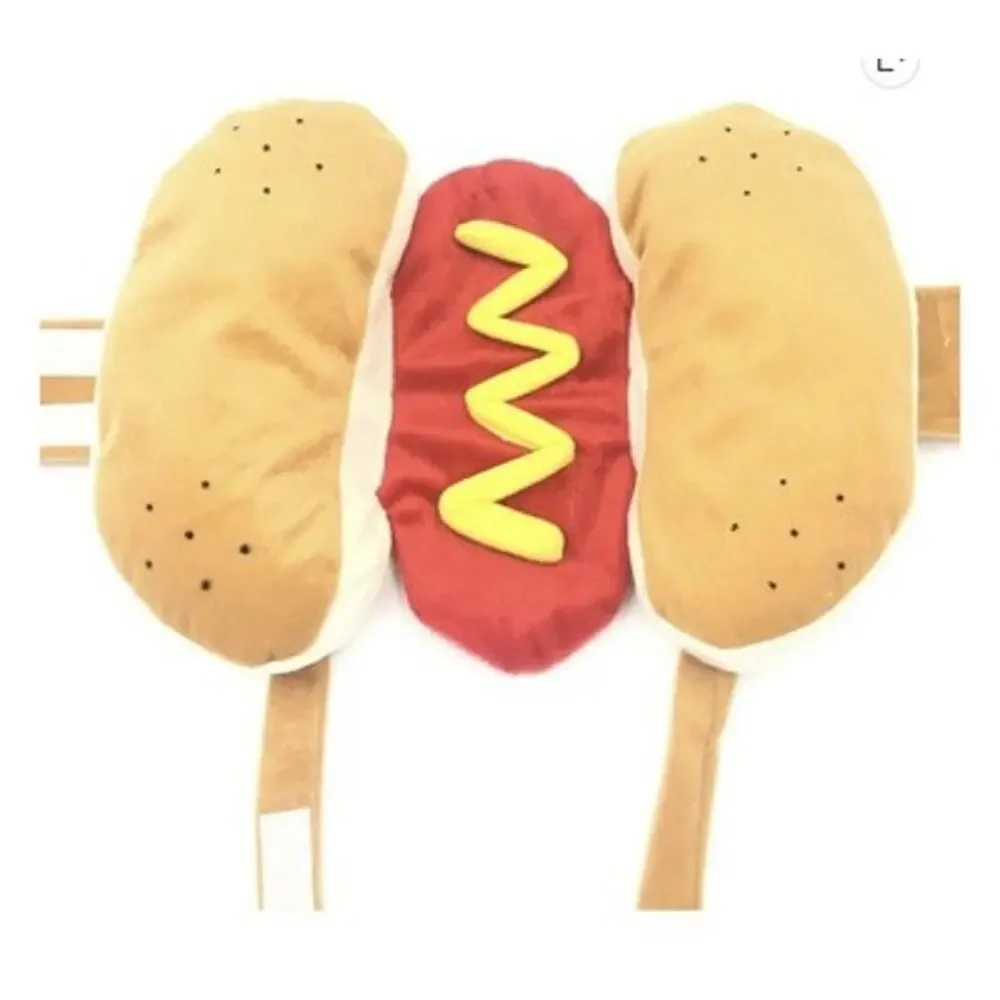 Hot Dog Costume, Cute Funny Pet Halloween Costume Small Dog